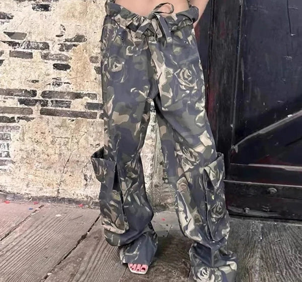 Big Pocket Camouflage Pants