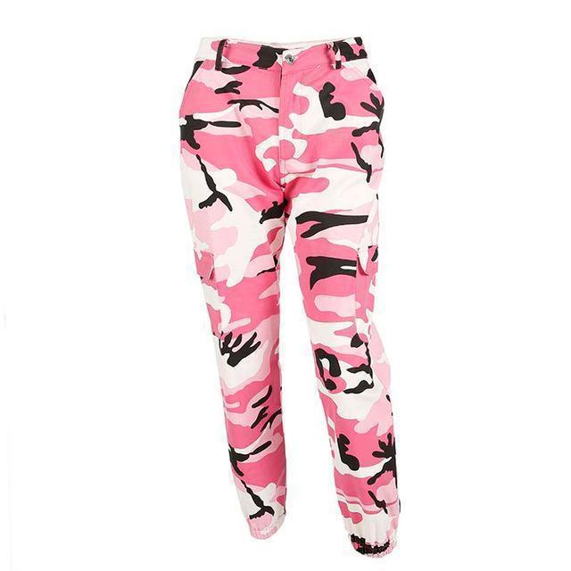 Camouflage Cargo Pant-Cargo Chic