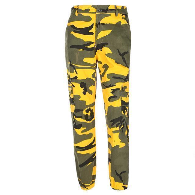 Camouflage Cargo Pant-Cargo Chic