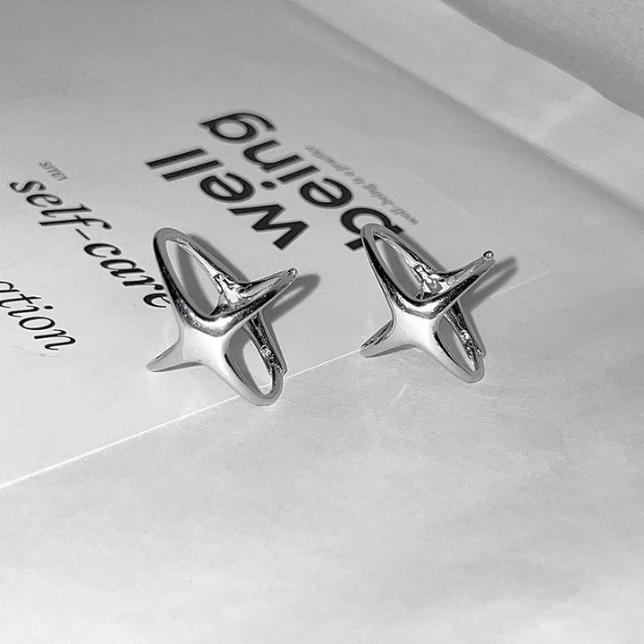 Classic Star Hoop Earrings Earrings