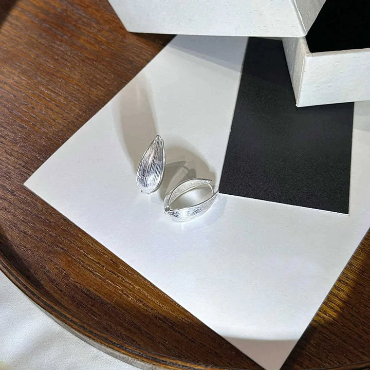 Double-Sided Water Drop Earrings Earrings