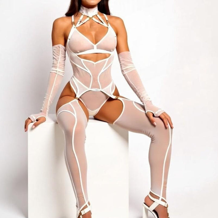 Halter Sheer Premium Lingerie