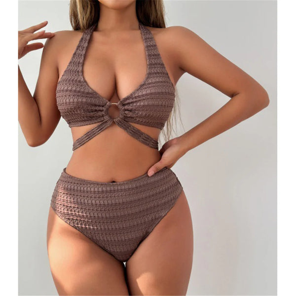Hollow Ring Pattern Bikini