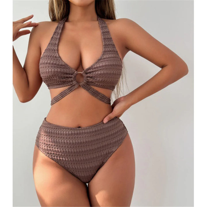Hollow Ring Pattern Bikini
