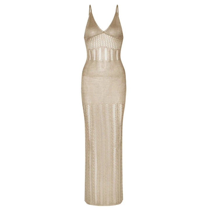 Long Hollow Out Knitted Tunic Crochet-Cargo Chic