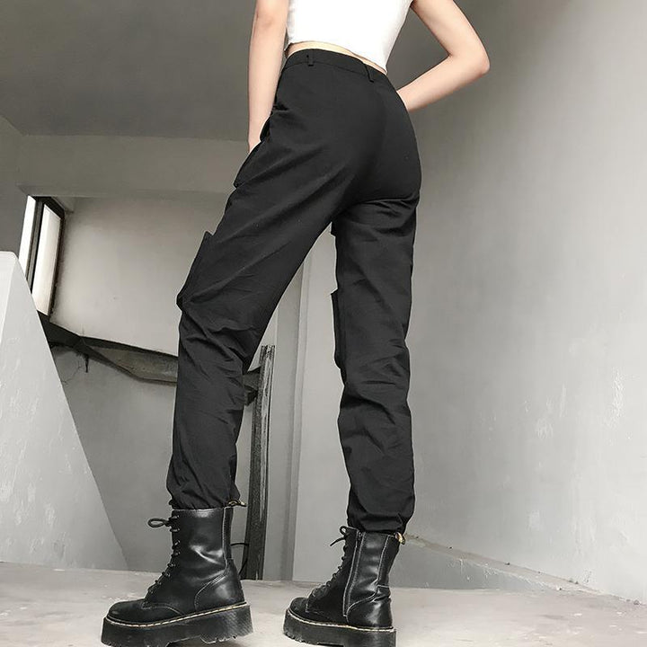 Front Pocket Zipper Pants - Cargo Chic