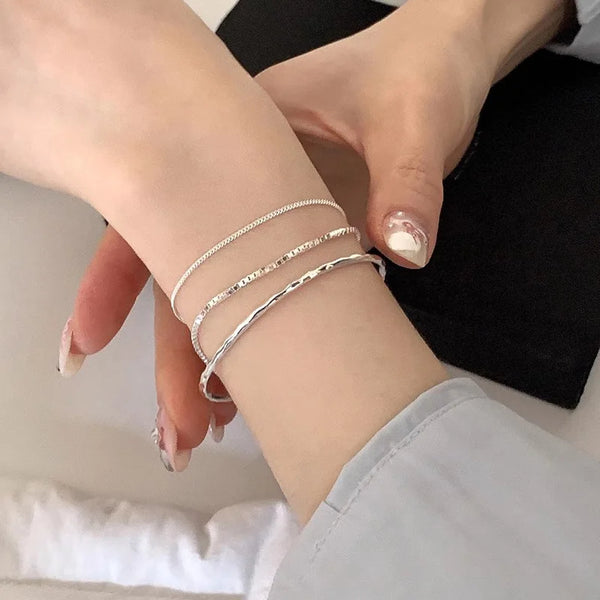 Multilayer Chain Bracelet