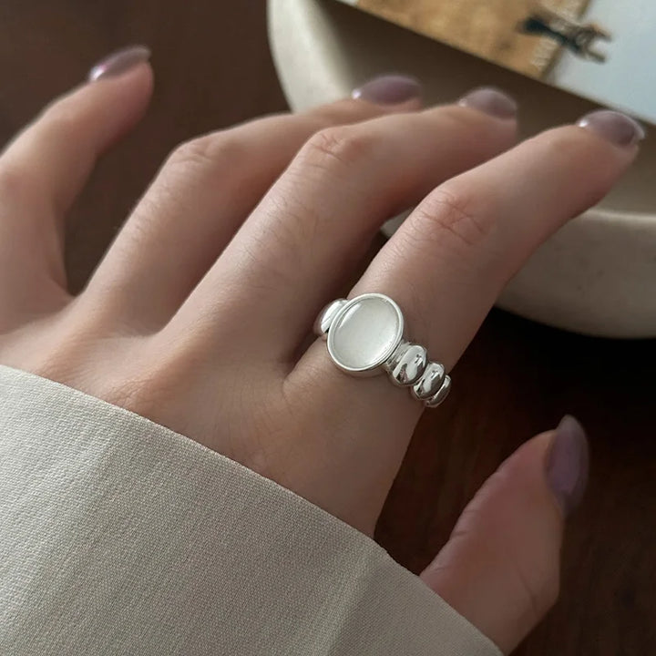 Multilayer Stone Elegant Rings Style A resizable