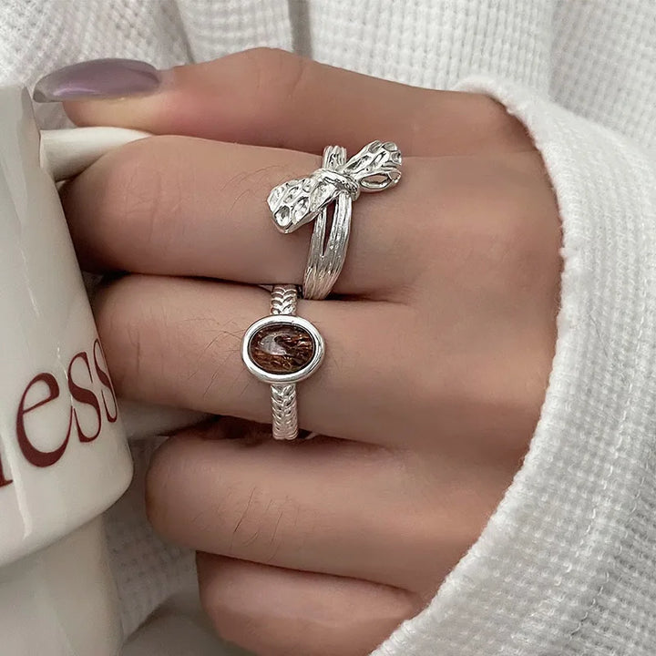 Retro Bowknot Ring