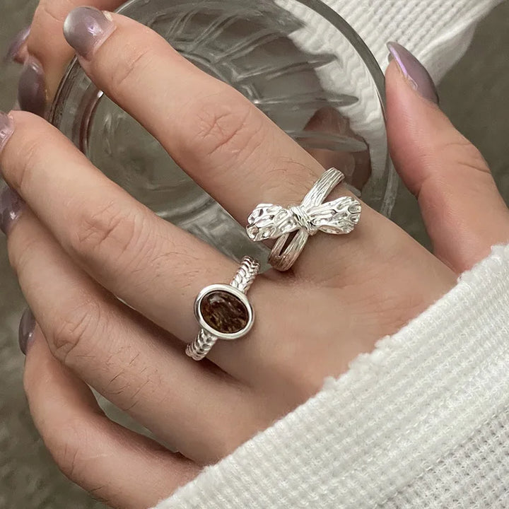 Retro Bowknot Ring