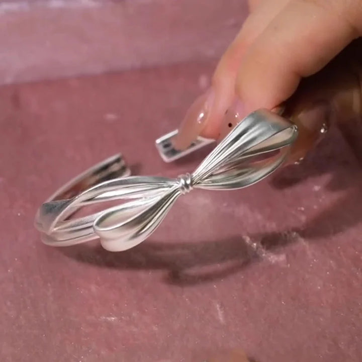 Ribbon Bowknot Cuff Bracelet Bracelet