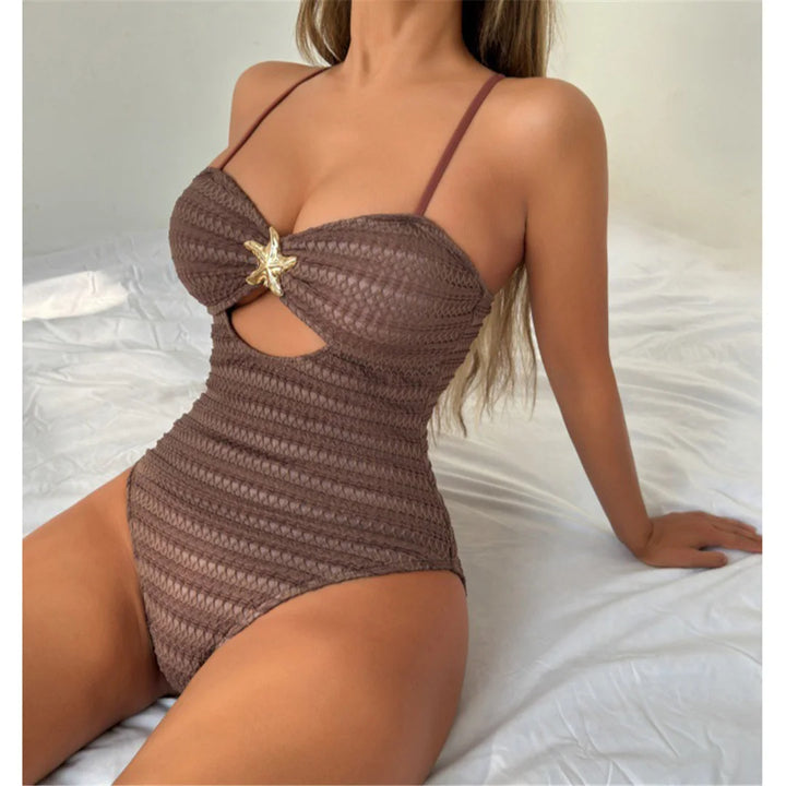 Star Cut Out Swimsuit