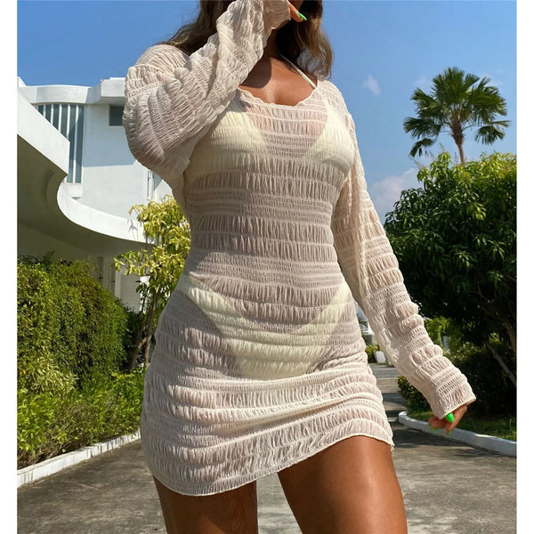 Tunic Cover Up Bikini Set