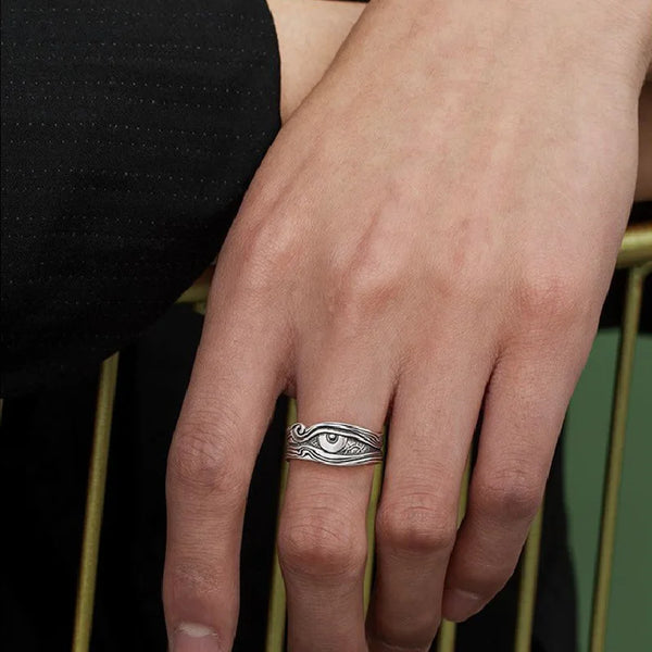 Vintage Eye Retro Ring
