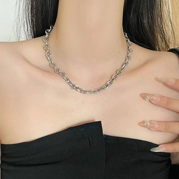 Vintage Minimalist Chain Necklace Necklace