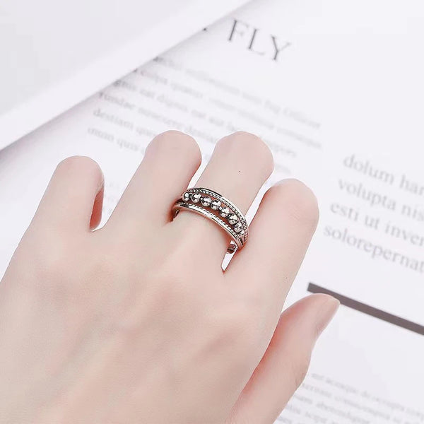 Vintage Multi Beaded Ring