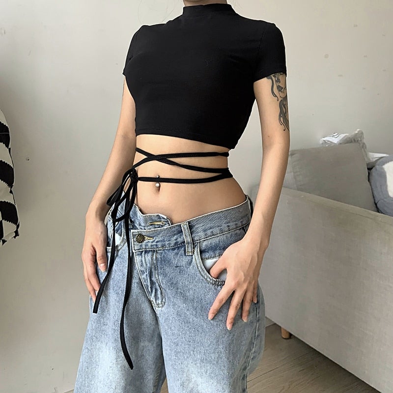 Bandage Cropped Top