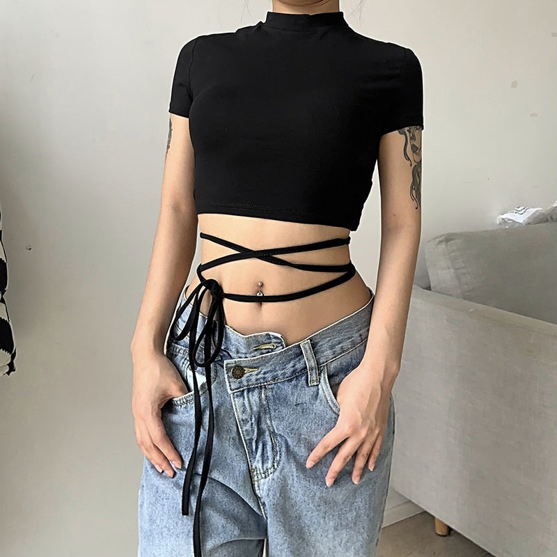 Bandage Cropped Top