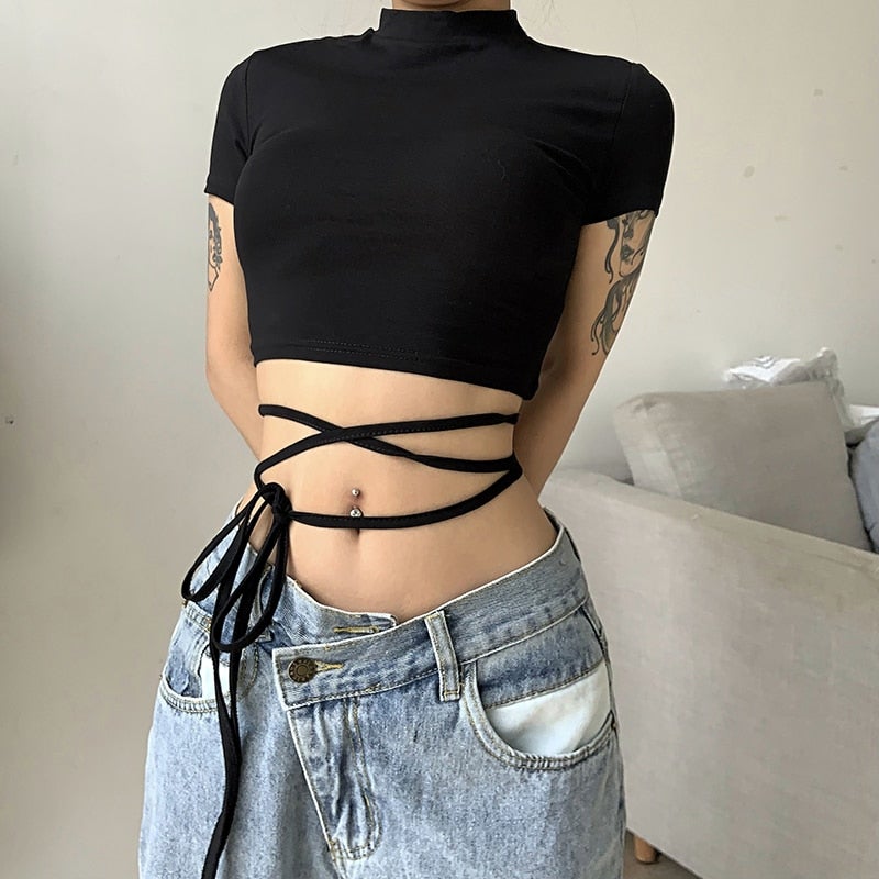 Bandage Cropped Top
