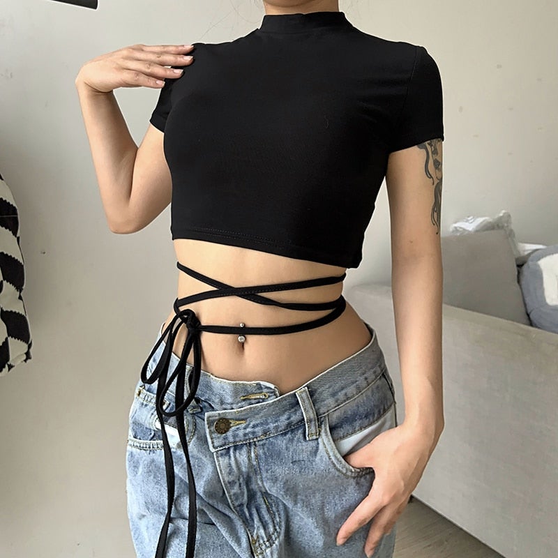 Bandage Cropped Top