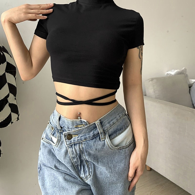 Bandage Cropped Top
