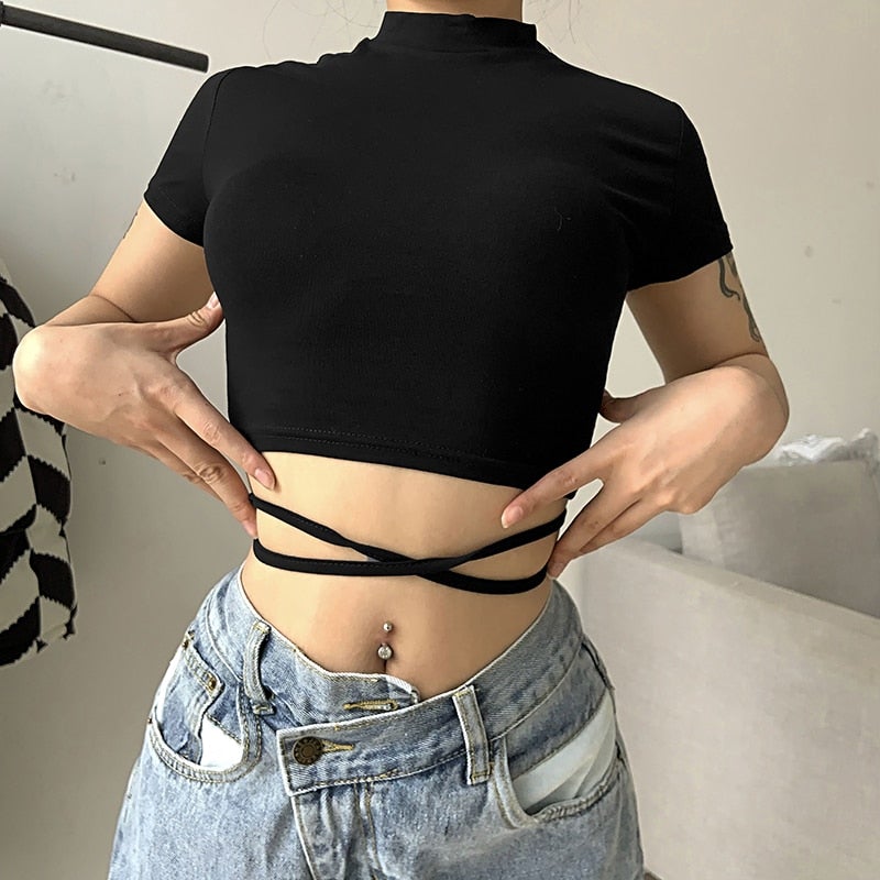 Bandage Cropped Top