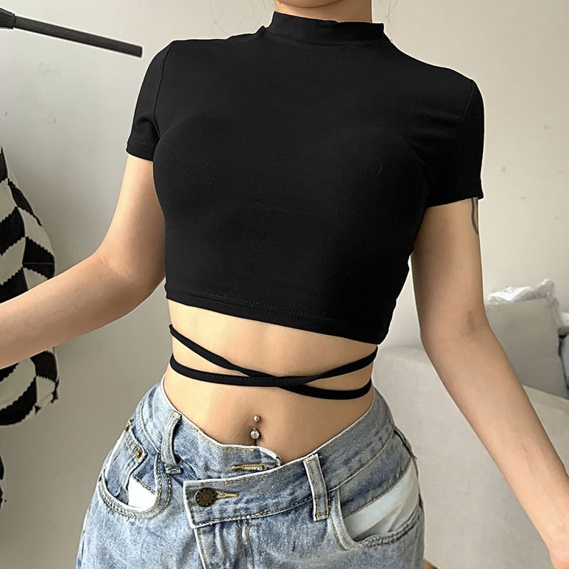 Bandage Cropped Top