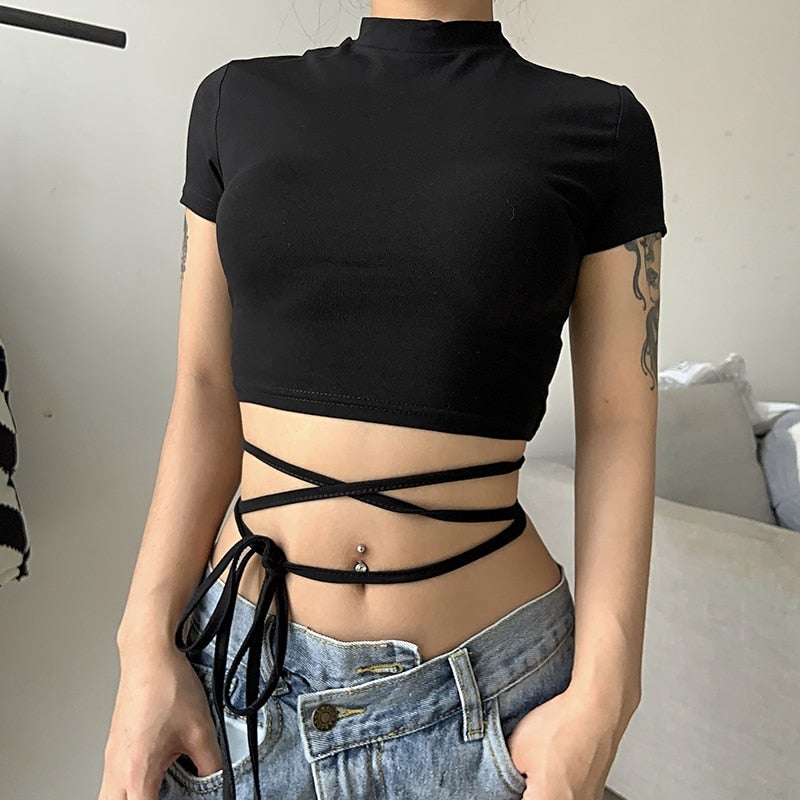 Bandage Cropped Top