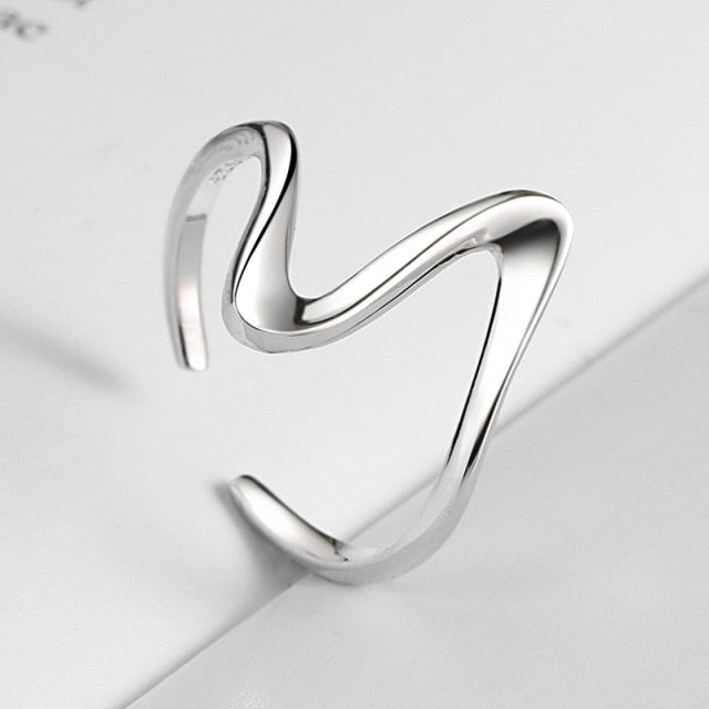 Irregular Geometric Waves Ring