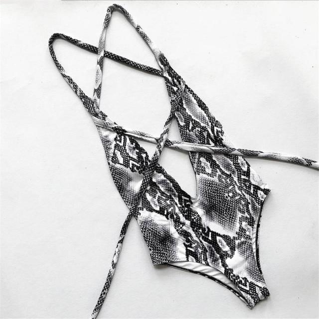 Long Strap Wrap Around Swimsuit