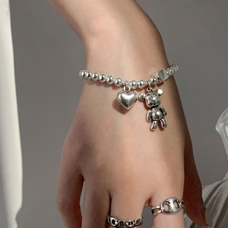 Love Bear Beaded Bracelet
