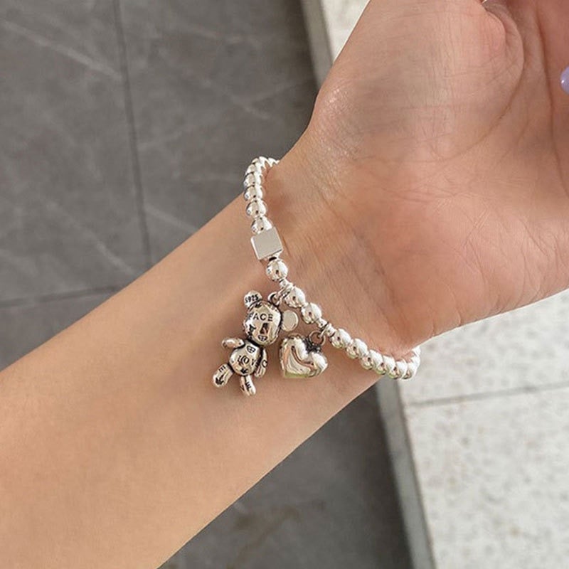 Love Bear Beaded Bracelet