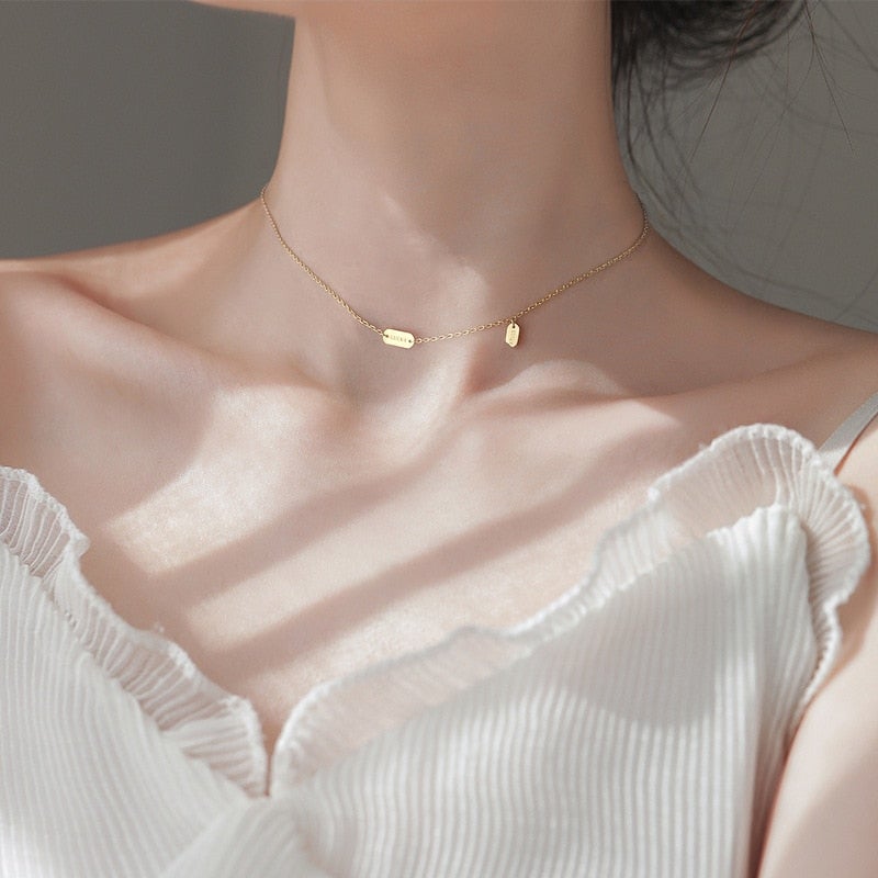 Lucky Print Necklace