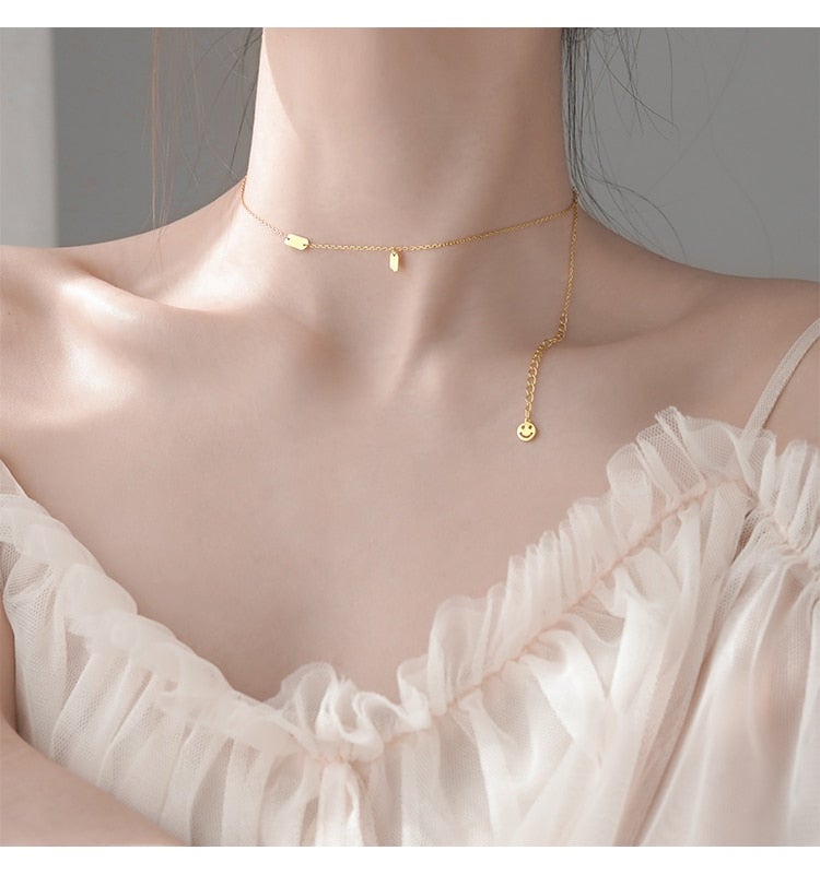 Lucky Print Necklace