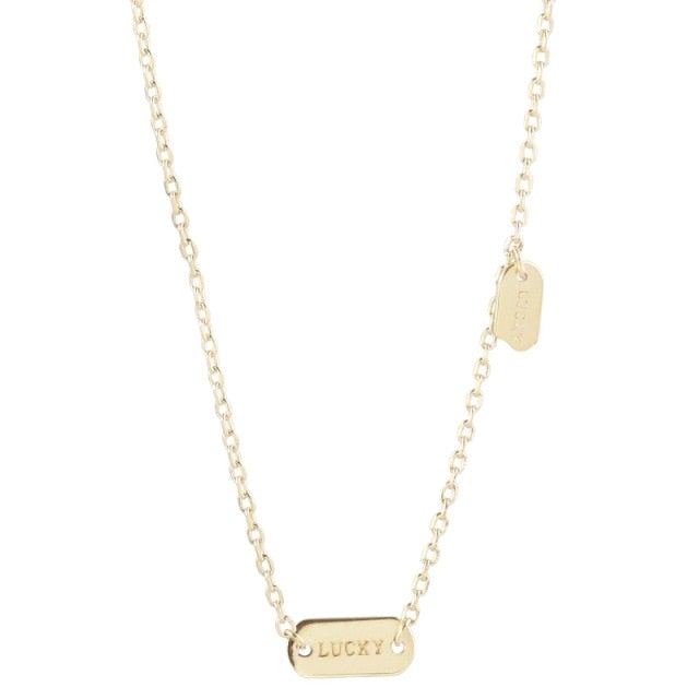 Lucky Print Necklace