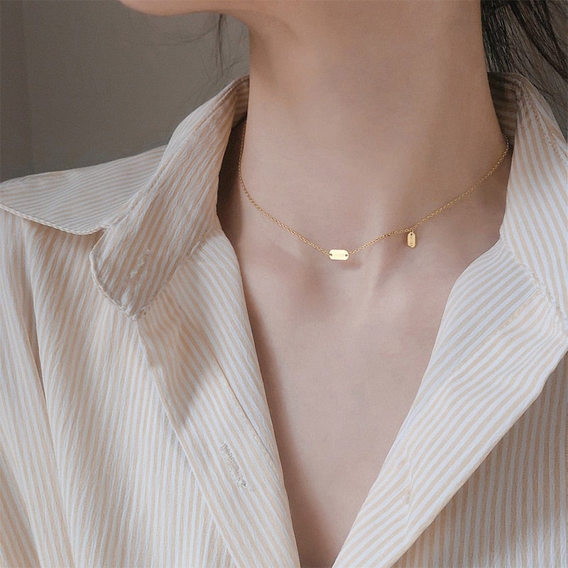 Lucky Print Necklace