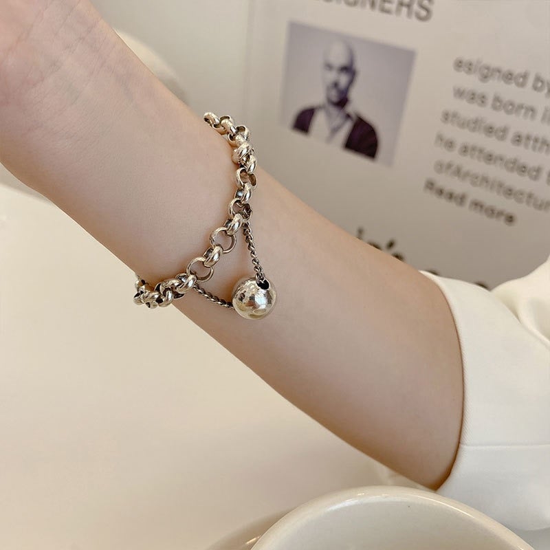 Minimalist Creative Ball Pendant Bracelet