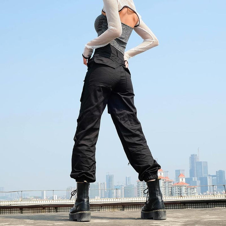 Multi Pocket Cargo Pants - Cargo Chic