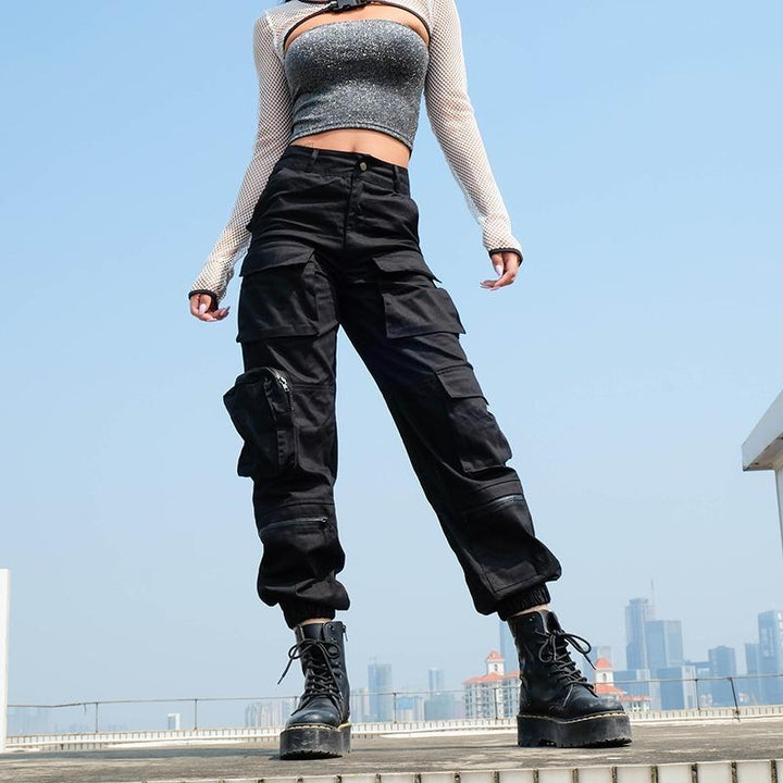 Multi Pocket Cargo Pants - Cargo Chic