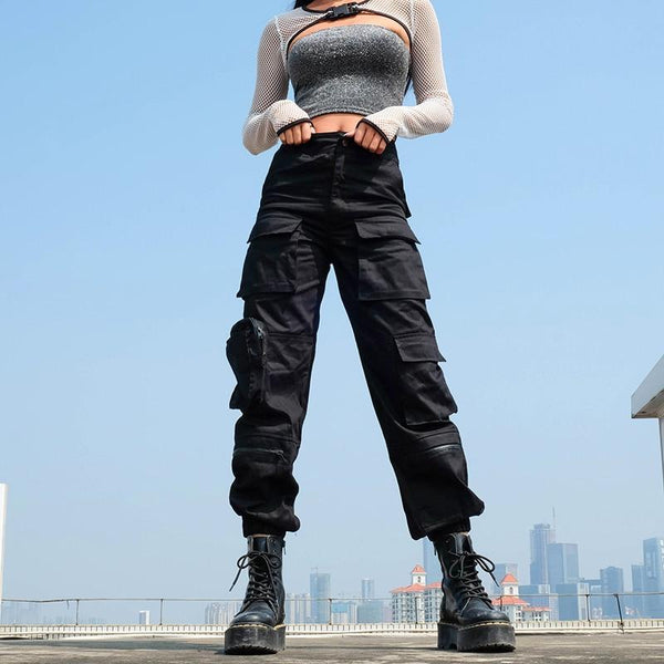Multi Pocket Cargo Pants - Cargo Chic