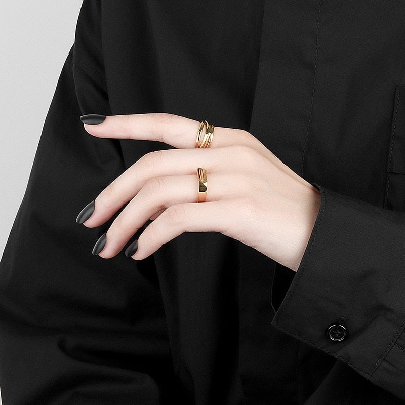 Multilayer Open Ring