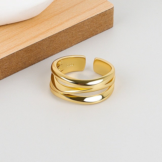 Multilayer Open Ring