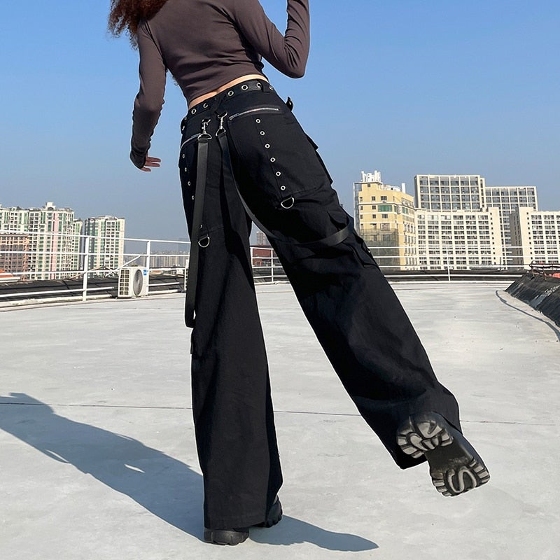 Tribal Overall Cargo Pants