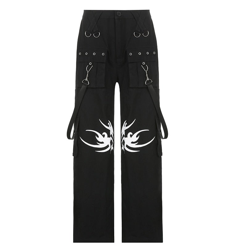 Tribal Overall Cargo Pants